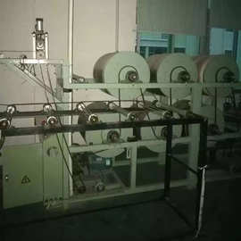 拉链织带蒸汽烘干定型烫平烫带机供应二手纺织机械设备