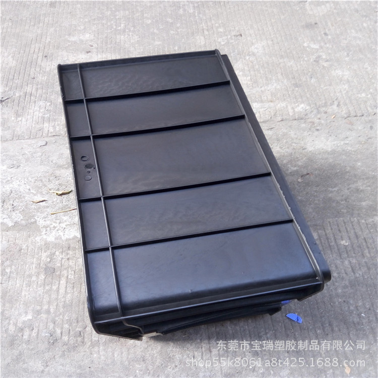 供应水果运输胶框 塑料周转箱 物料运输胶箱 带盖可丝印