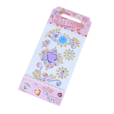 创意亚克力钻贴汽车钻手机diy装饰贴纸树脂工艺手机配件钻贴定制|ru