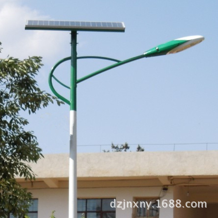 太阳能路灯新农村改造城市道路建设6米高杆锂电池LED户外一体路灯