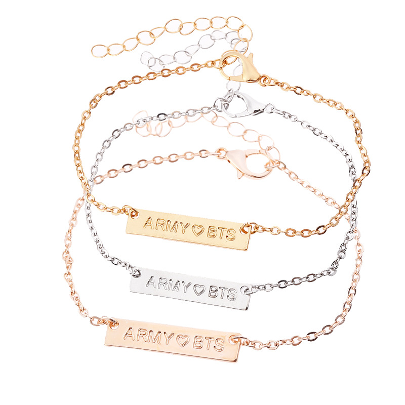 Golden BTS Bracelet