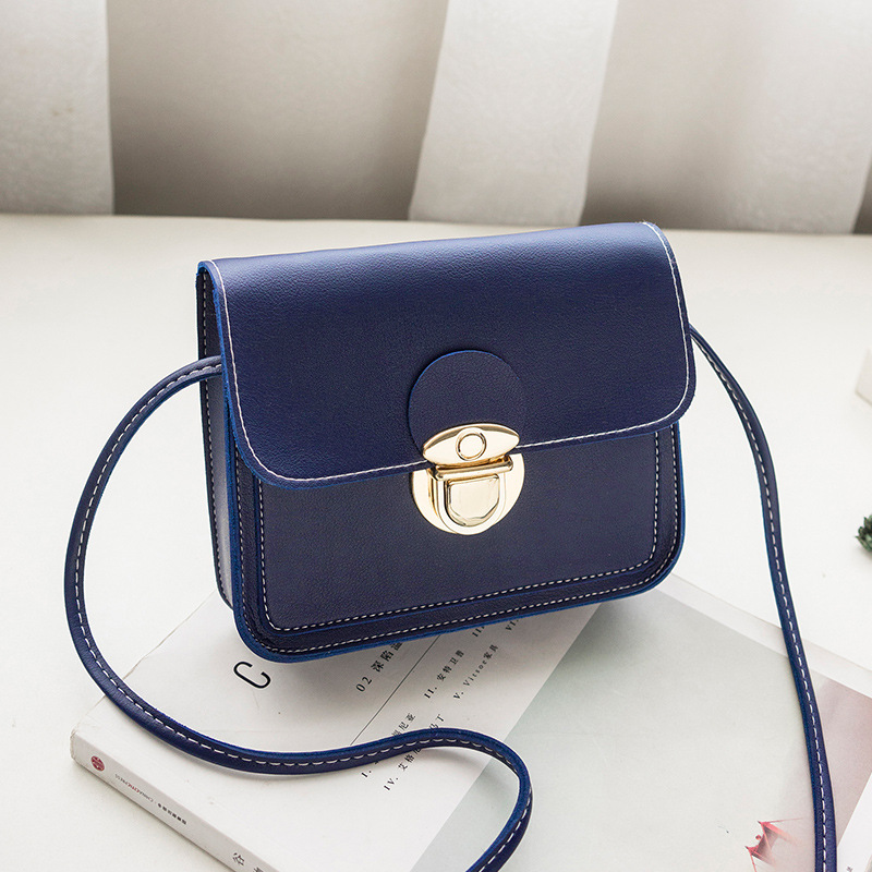 2020 Spring new pattern Korean Edition leisure time pinkycolor Ladies The single shoulder bag Small square package Female bag Manufactor Direct selling wholesale
