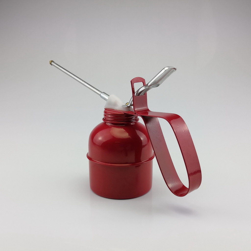 【厂家】供应300g金属机油壶机油枪硬管压力油壶