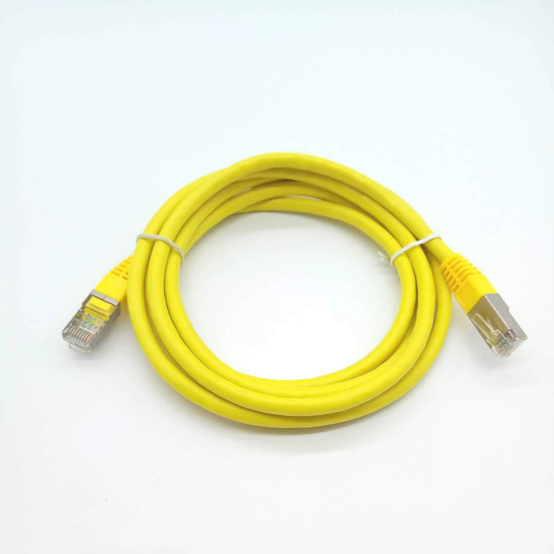 Уличный CAT6 двухэкранный 6-тип сетевой кабель SFTP экранирование шесть видов круглый сетевой перемычка CAT6 соединение кабеля