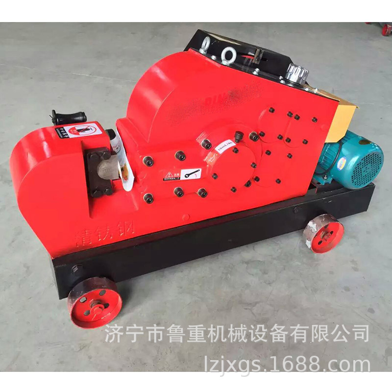 鲁重GQ-40型钢筋切断 切铁机 断铁机 螺纹钢筋切断机高效
