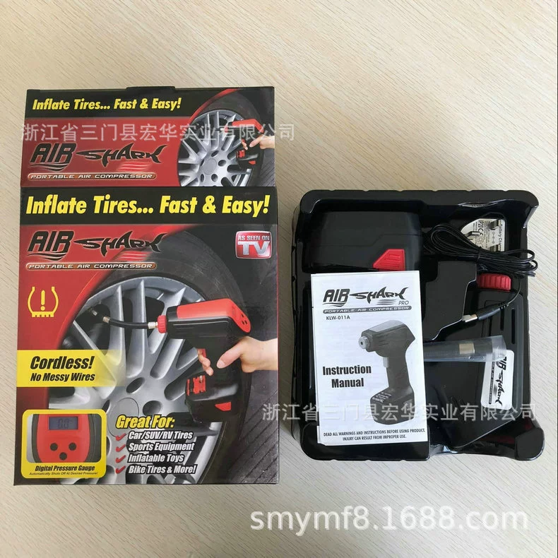 Производитель производит интеллектуальный автомобильный воздушный насос с цифровым дисплеем, автомобильный воздушный насос для шин, доступная цена
