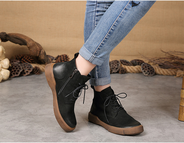 Bottes femme RUOLAN en En cuir - Ref 3354898 Image 26