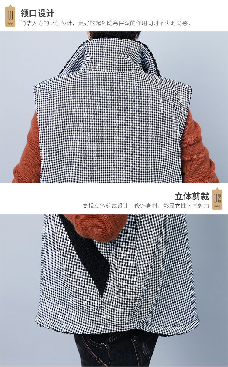 Gilet femme en Agneau cachemire - Ref 3316250 Image 28