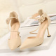 A857-8 Summer New Korean Bandage, High-heeled, Point Sexy Single Shoes, Women's Fine-heeled Sandals Wholesale