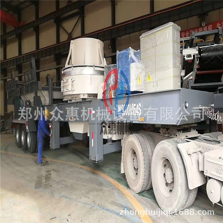 时产200吨 移动破碎机 花岗岩移动碎石机 各种石头破碎机设备齐全
