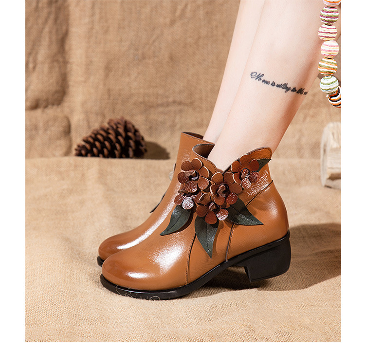 Bottes femme en En cuir - Ref 3355119 Image 22