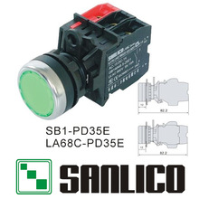 ����LED��Դ����ֹͣ�Ը�λLA68C SB1 M22 LAY6-PD35E��ť����