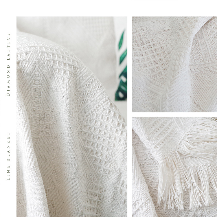 Off-white Rhombus Blanket 3