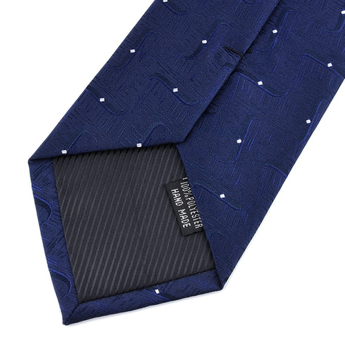 Zipper tie, 8CM business formal wear, 1200 needle high density fabric, men's groom's easy-to-tie wedding tie