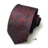 Shirt for leisure, tie, floral print, 7cm