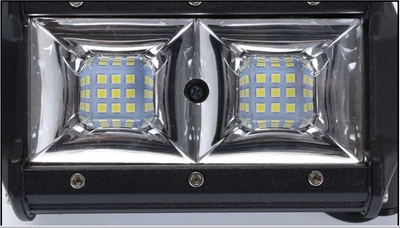 96W LED zolaq işığı, yolsuzluq avtomobili LED işığı, üçgözlü yoxlama işığı