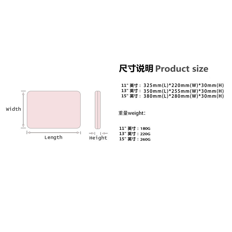 MACBOOKAIR 보호 커버 애플 노트북 프로 컴퓨터 가방 111315 인치 라이너 가방 도매 재고