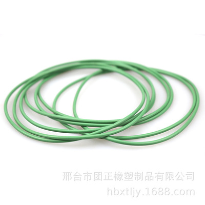 本廠供應下水道密封氟膠O型膠圈  多種規格數量綠色FKMO型密封圈