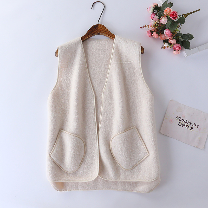 Gilet femme en Mélange de laine - Ref 3317685 Image 6