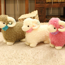 供应 羊年吉祥物 布娃娃情人节生日礼物女友创意 羊玩具批发