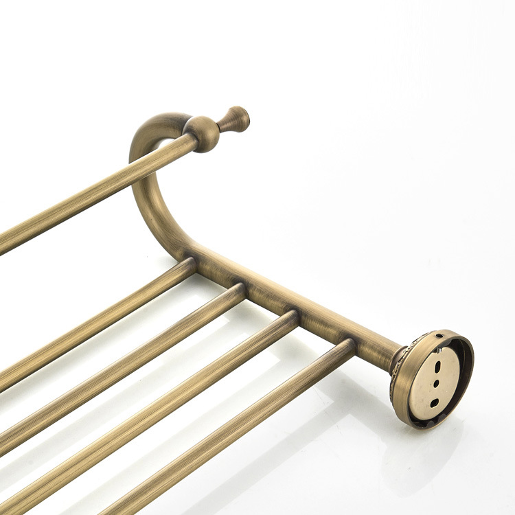 F8303-欧式复古浴巾架毛巾架全铜卫浴挂件壁挂式-(10)