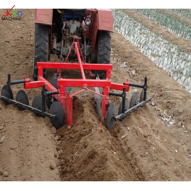 圆盘式打埂机 农用土地筑埂机 拖拉机后置起垄机 现货直销