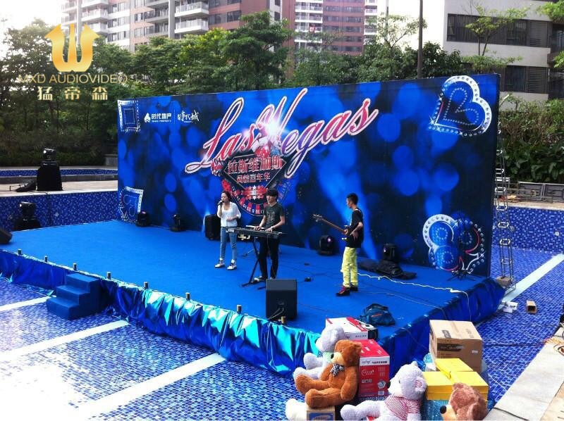 深圳厂家供应 批发婚礼音响 专业音箱 双15寸舞台音响 演出音响