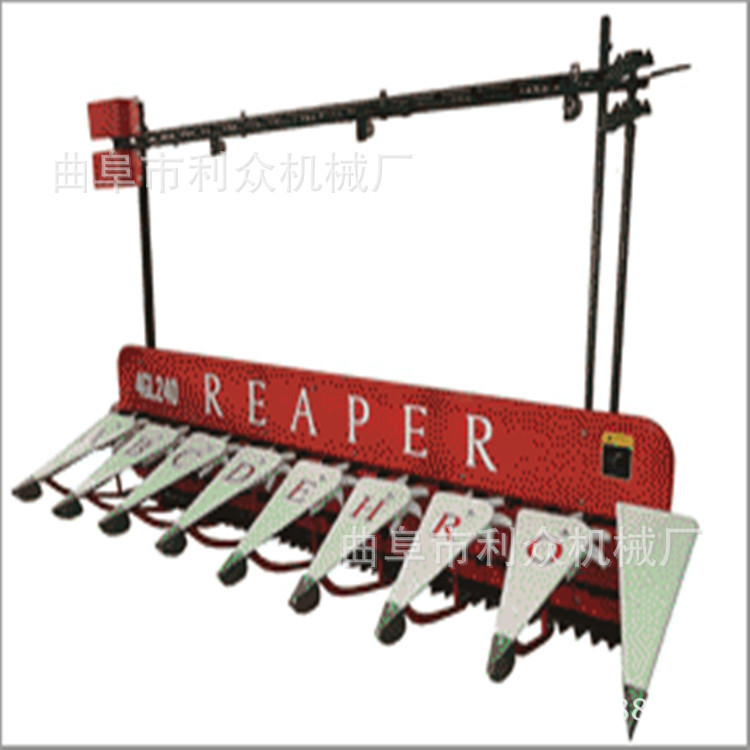 辽源 拖拉机带动的收割机 大型拖拉机收割机