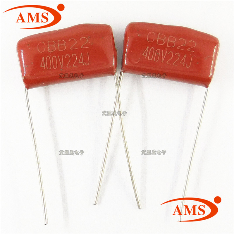 CBB22 400V224J 脚距P15MM CBB金属化薄膜电容 全新现货 0.22uf