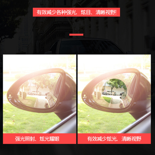 Car rearview mirror glass rainproof film, anti-fog film, car rearview mirror waterproof and rainproof protective film