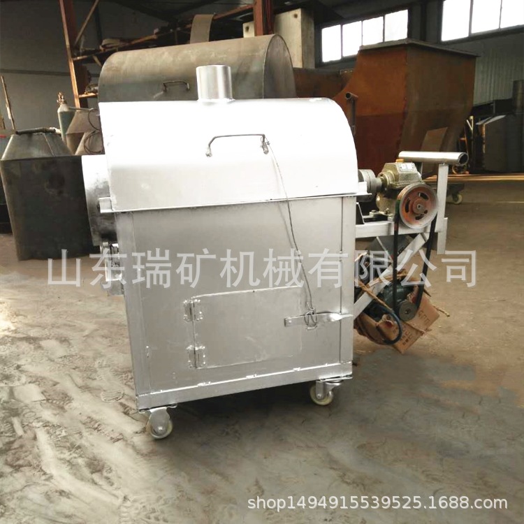 炒货机炒干货花生板栗瓜子机自动翻转炒芝麻杂粮商用炒锅燃气电热