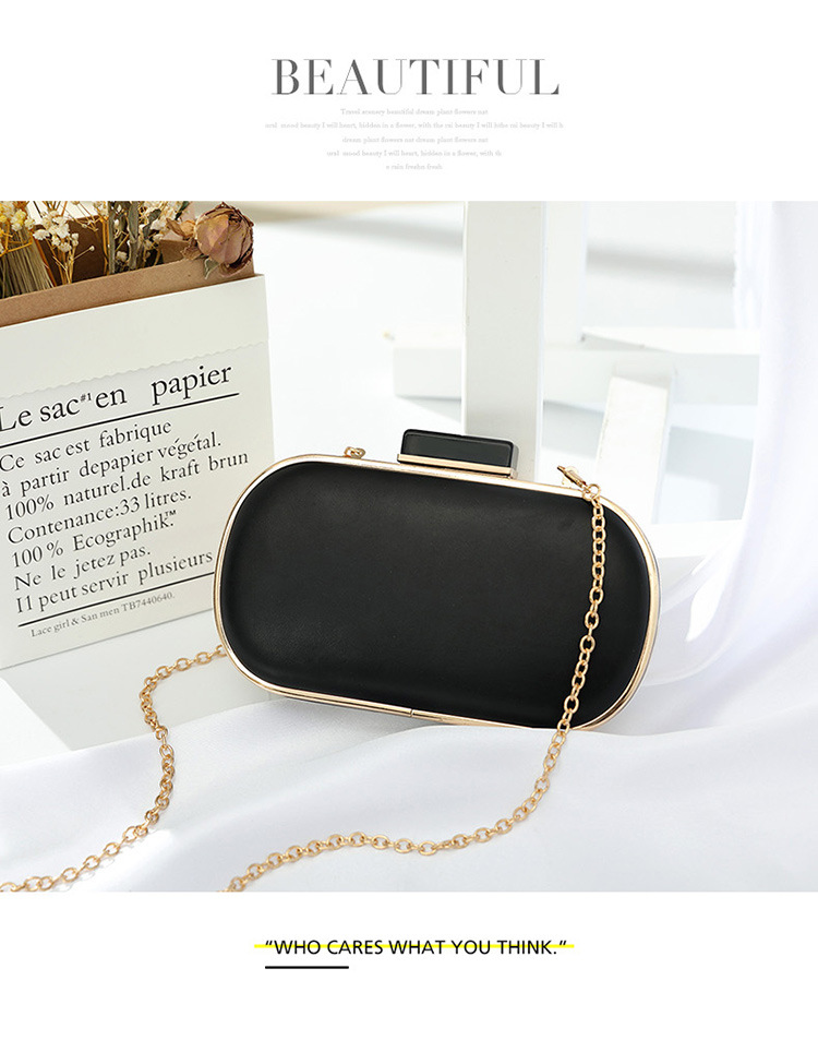 Fashion Chain Shoulder Messenger Clutch display picture 5