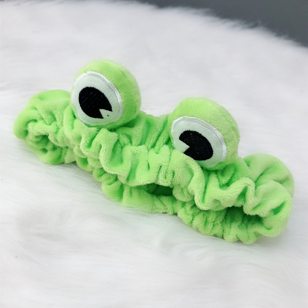 Cute Fashion Green Little Frog Headband display picture 4