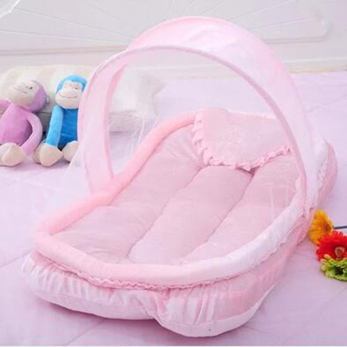 Mosquito net, no-installation, household yurt-style folding children's blackout zippered full-bottom integrated anti-fall dormitory mosquito net wholesale