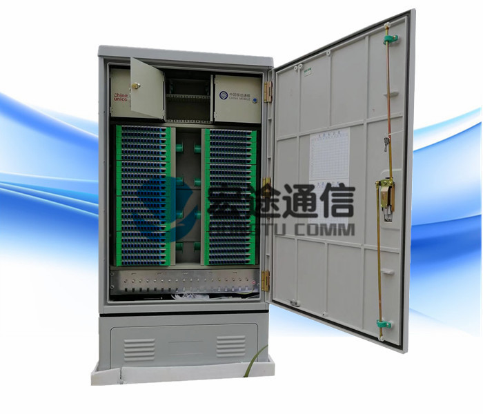 单面576芯三网合一光缆交接箱