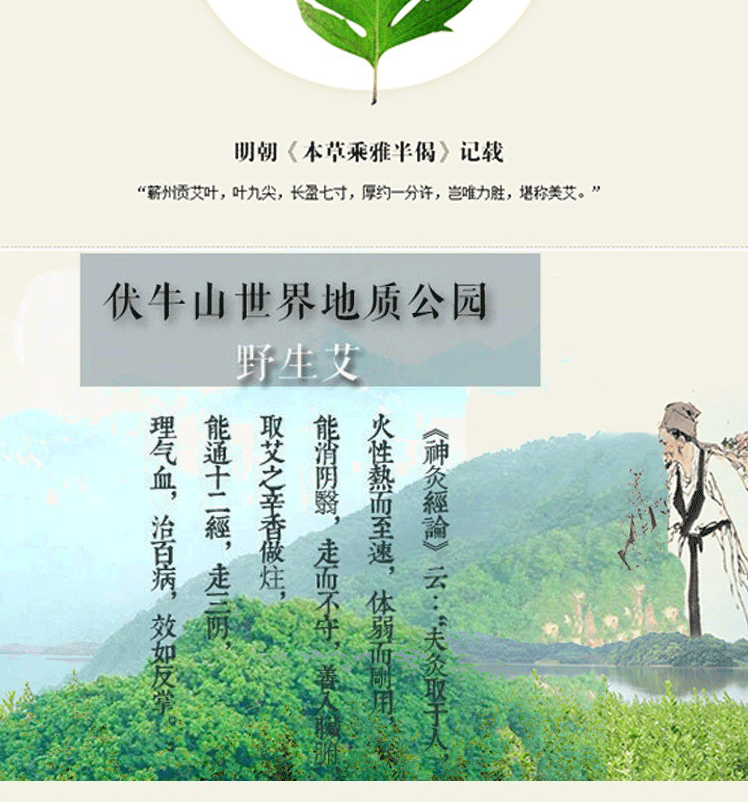 Five-Year Aged Moxa Stick 4cm Thick Ai Tiao Moxibustion Bar for Warming Therapy quality and texture