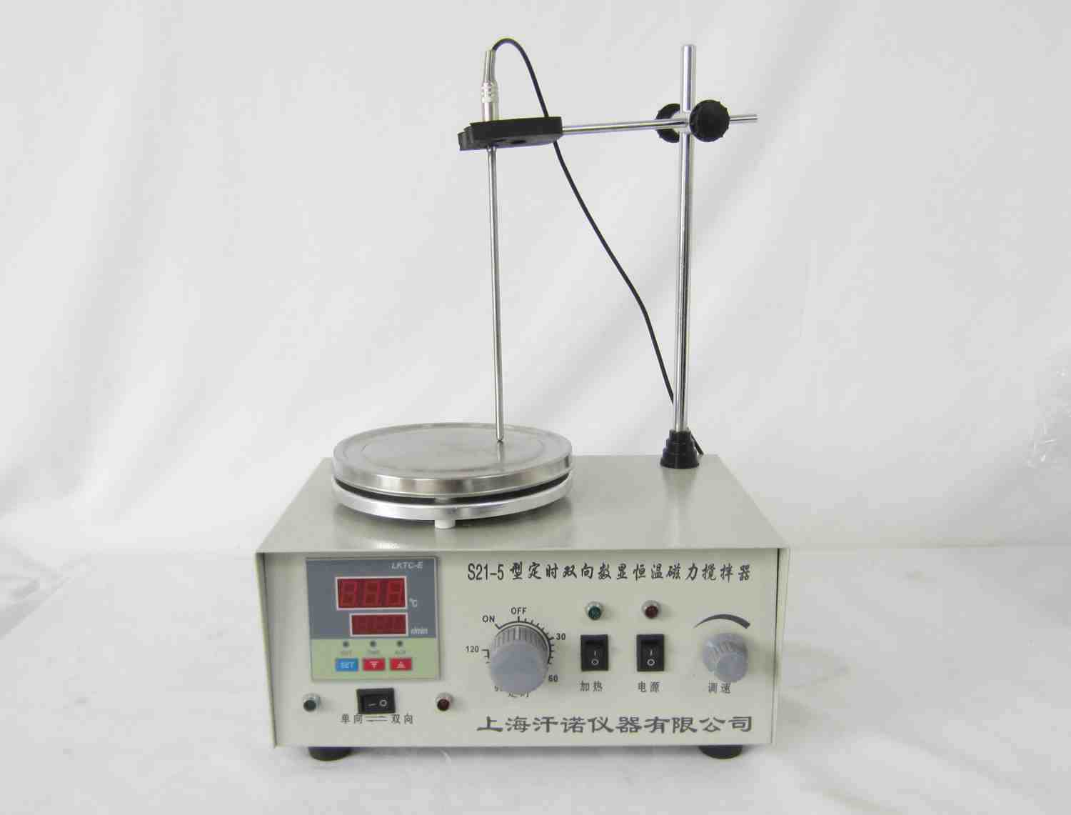 厂家直销实验室磁力搅拌器数显恒温磁力搅拌器 加热磁力搅拌器