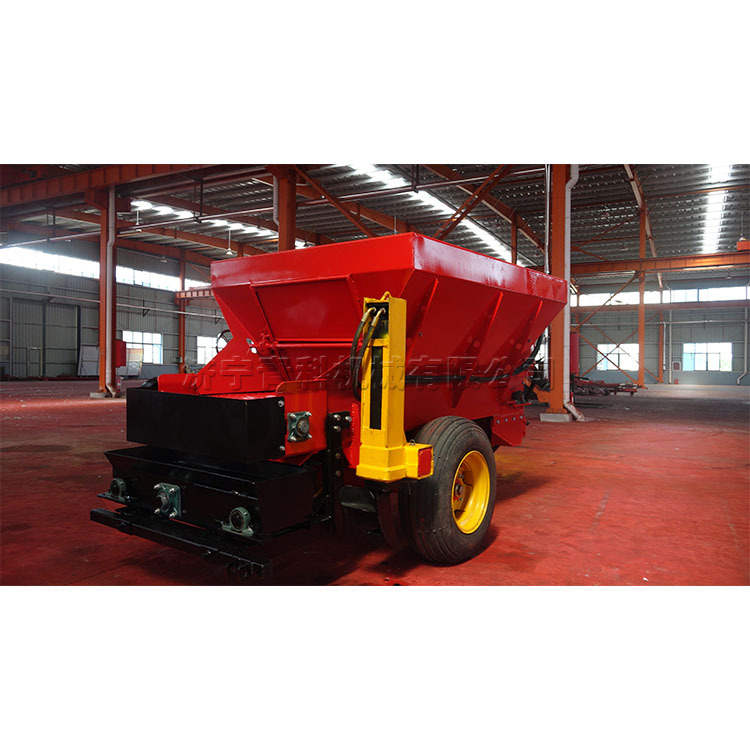 生产销售鸡粪肥料抛撒机 拖拉机后置小型撒肥农机 动物粪便回田