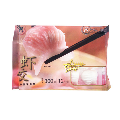 characteristic Quick-freeze snack Partially Prepared Products Champion shrimp ravioli 300g*12 only A snack Afternoon Refreshments