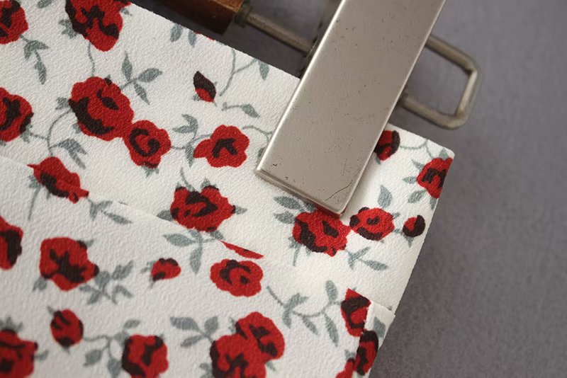 Mini Floral Skirt Image 7