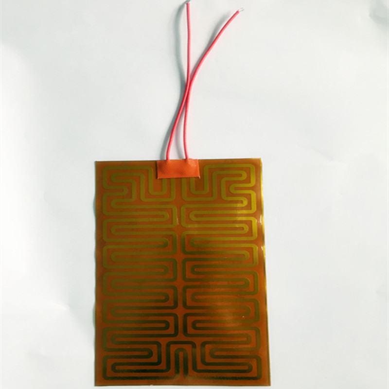 锂电池用加热片 聚酰亚胺薄膜加热片电加热板