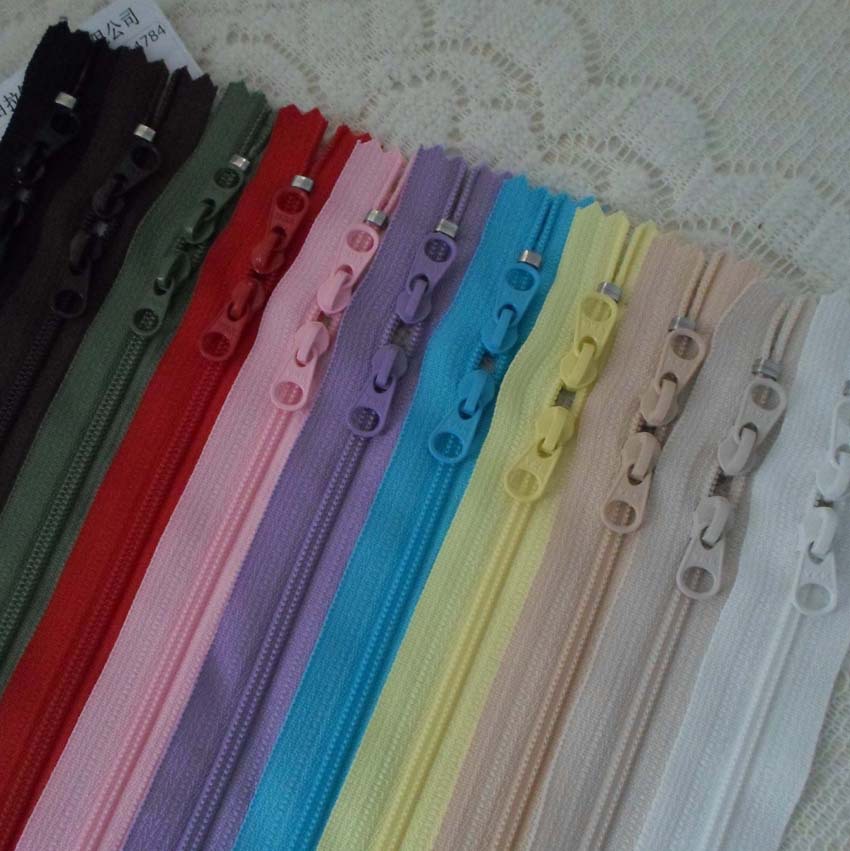 订购YKK尼龙拉链 3#尼龙二头相对闭口  布艺手工尼龙ykk拉链