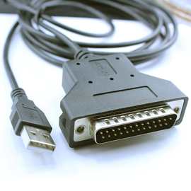 Silicon CP210x USB RS232 25针连电脑USB打印线 DB25 串行通讯线