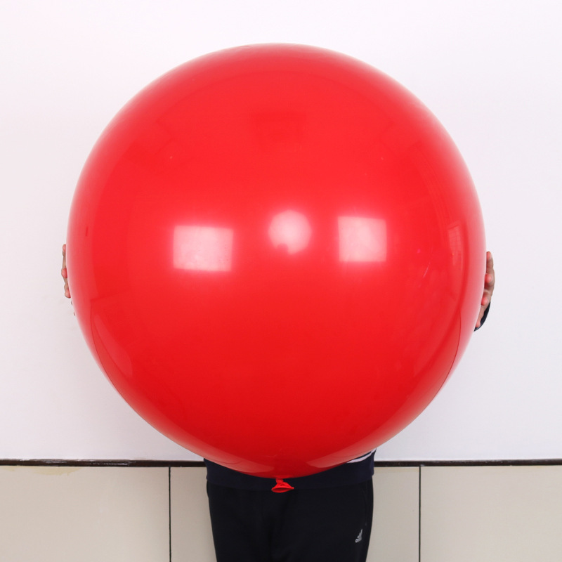 KTV装饰36寸大扁乳胶气球大气球婚庆升空大扁乳胶气球批发详情23