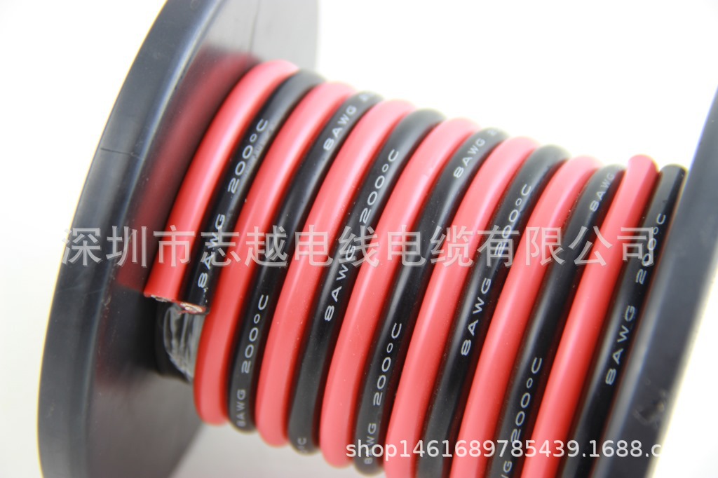 高温线 线材3135-16WWG 硅胶排线  200度 600V 电池引线 般模用线