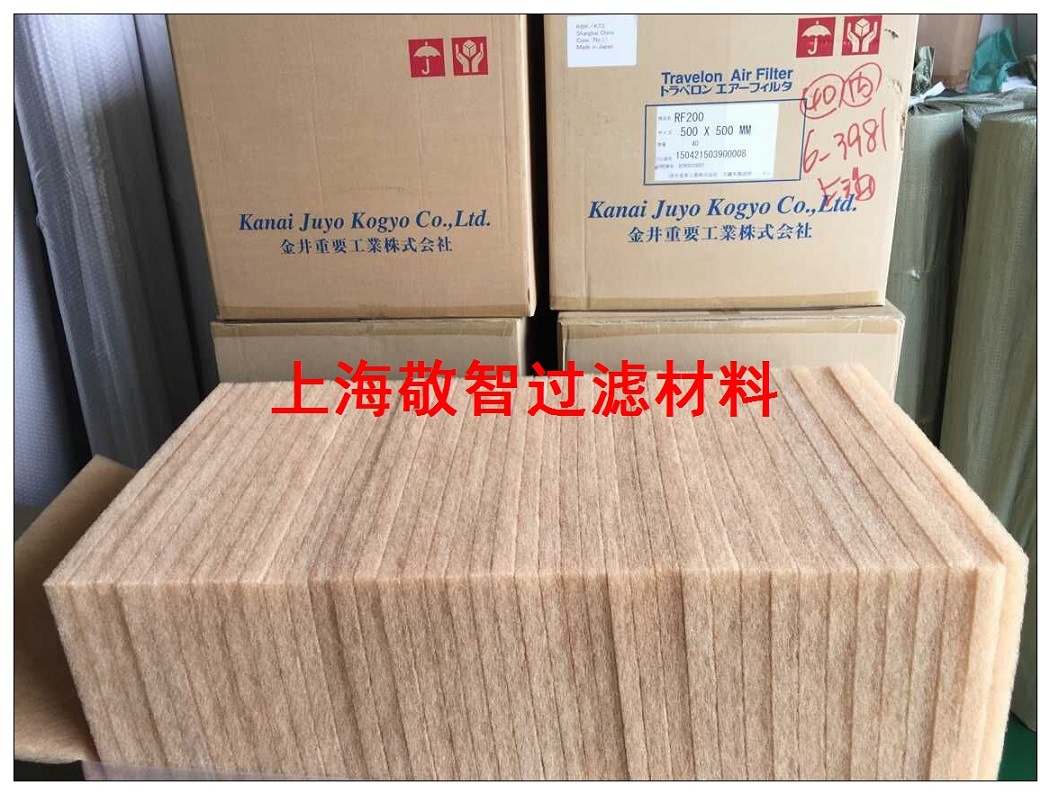 耐高温过滤棉烤炉过滤棉高温过滤棉日本原装金井过滤棉