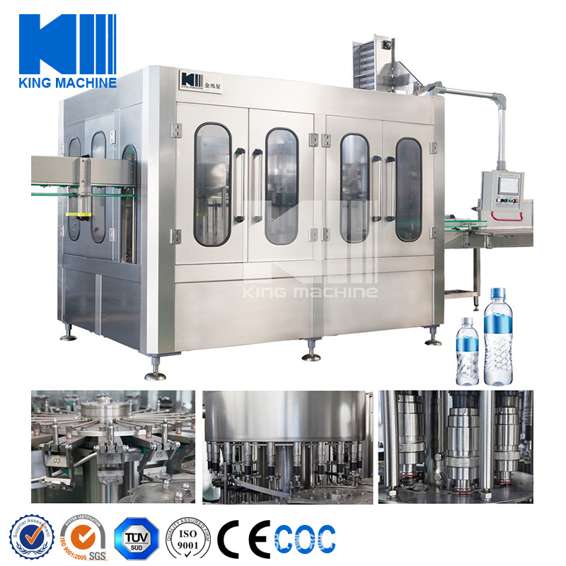 小型饮料矿泉水生产线 全自动瓶装水灌装机
