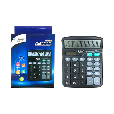 Gillie Calculator G-837 solar energy+Battery dual energy 12 science computer 5 Battery gift