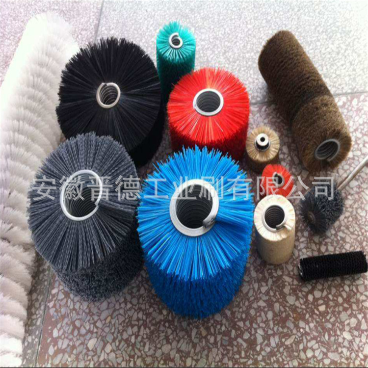 供应铜带弹簧毛刷,铜带抛光清洗毛刷，除锈毛刷 弹簧刷毛刷子