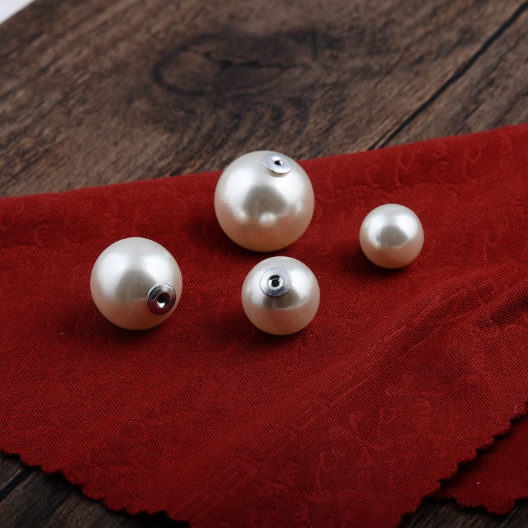 DIY耳钉珍珠耳塞配件胸针堵头义乌小商品饰品配件厂家